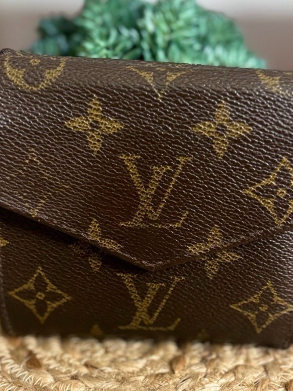 Louis Vuitton Monogram Portefeiulle Elise Trifold Wallet/